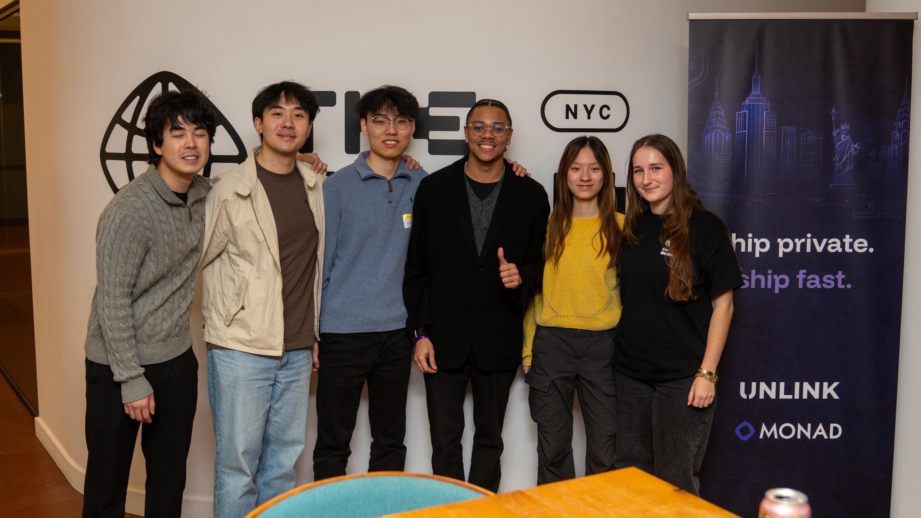 Launched Unlink Beta & 100+ Hacker Hackathon with Monad image